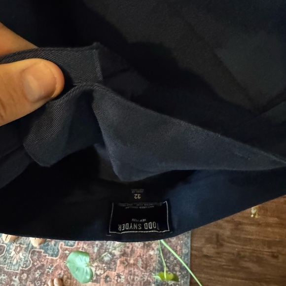 GURKHA TROUSER IN NAVY - Picture 2 of 3